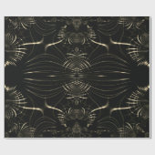 Puntige beige rondingen met enkele heldere cadeaupapier (Vlak)