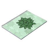 Puntige Succulent Notitieboek (Linkerzijde)