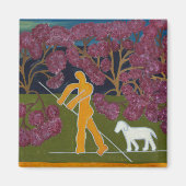 Punting in the River Avon 2011 Magneet (Voorkant)