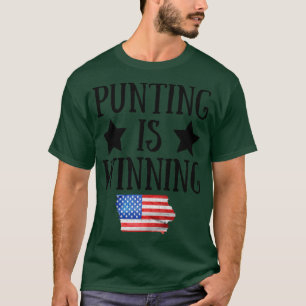 Punting wint Iowa T-shirt