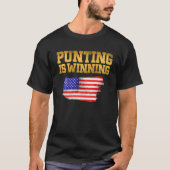 Punting wint spel t-shirt (Voorkant)