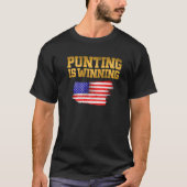 Punting wint spel t-shirt (Voorkant)