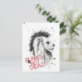 puntjes niet dood briefkaart (Staand voorkant)