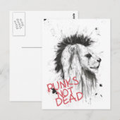 puntjes niet dood briefkaart (Voorkant / Achterkant)