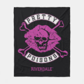  puntkomma-Logo Fleece Deken (Voorkant)