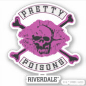  puntkomma-Logo Sticker (Voorkant)