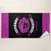  puntkomma-Logo Strandlaken (Voorkant)