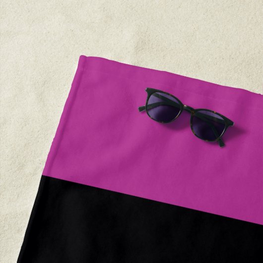  puntkomma-Logo Strandlaken (In situ)