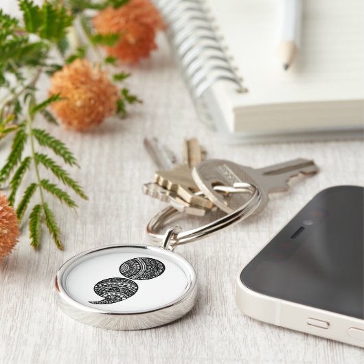 puntkomma sleutelhanger (Zijkant)