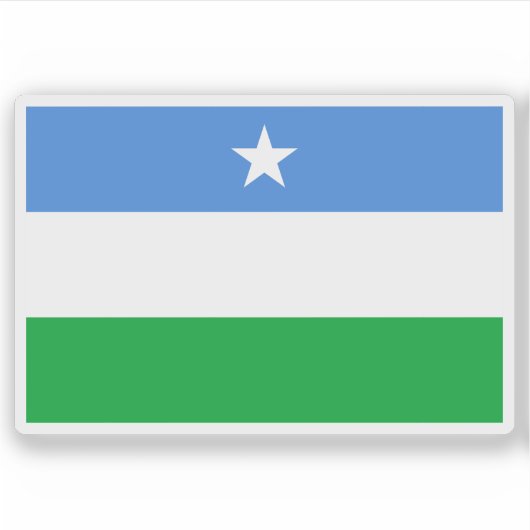 Puntland, Somalië (2009-cadeau) Sticker (Voorkant)