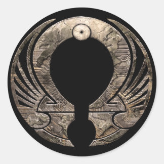 Punto Omega - Logo Ronde Sticker