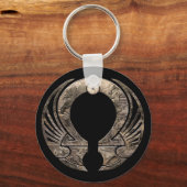 Punto Omega - Logo Round Sleutelhanger (Voorkant)