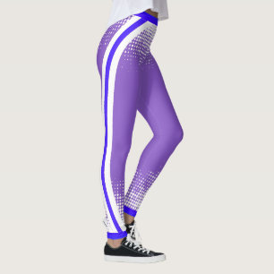 Puntpatroon ingeschakeld (uw kleur) leggings