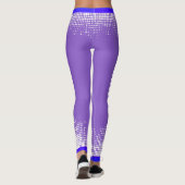 Puntpatroon ingeschakeld (uw kleur) leggings (Achterkant)