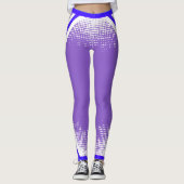 Puntpatroon ingeschakeld (uw kleur) leggings (Voorkant)
