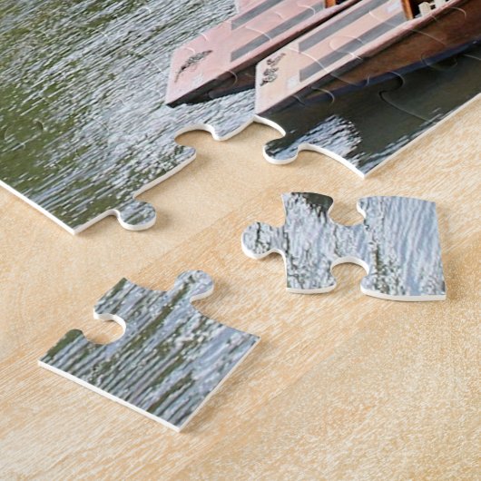 Punts at Cambridge, Engeland Legpuzzel (Zijkant)