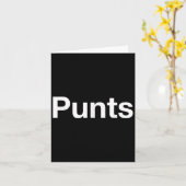 Punts Funny Shirt, Punts Funny Saying Quote Shirt, Kaart (Gele Bloem)