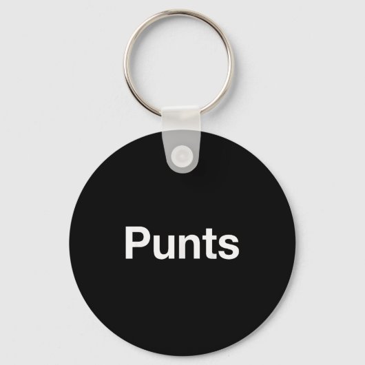 Punts Funny Shirt, Punts Funny Saying Quote Shirt, Sleutelhanger (Voorkant)