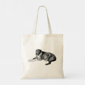 puntstijl - Loyal Dog Tas (Achterkant)