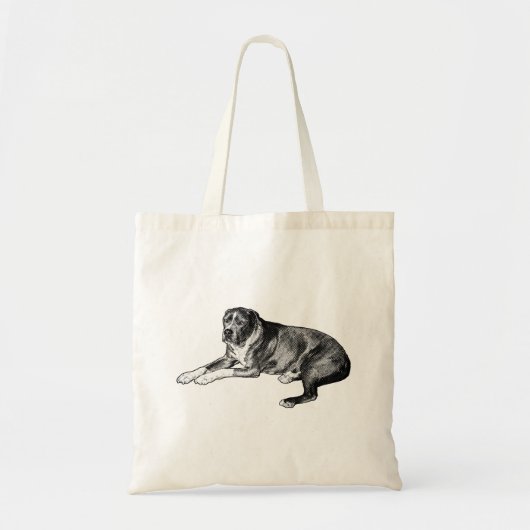 puntstijl - Loyal Dog Tas (Voorkant)
