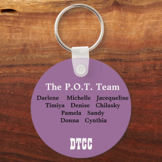 Puntteam Sleutelhanger (Voorkant)