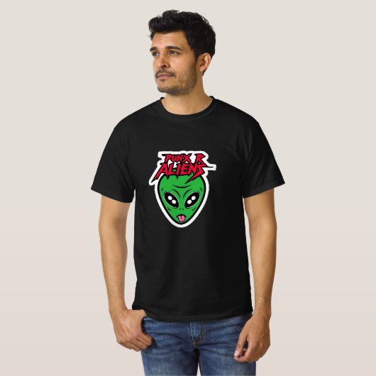 Punx R Aliens T-shirt (Voorkant volledig)