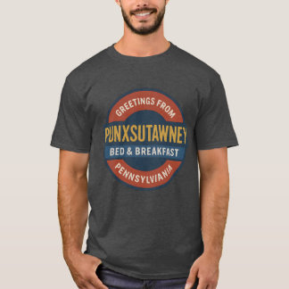Punxsutawney Bed en Ontbijt T-shirt