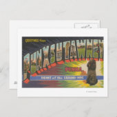 Punxsutawney, Pennsylvania (Groundhog) Briefkaart (Voorkant / Achterkant)