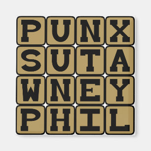Punxsutawney Phil, Groundhog Day Dier Magneet
