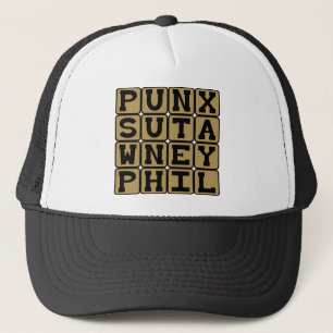 Punxsutawney Phil, Groundhog Day Dier Trucker Pet