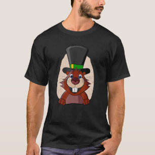 Punxsy Phil's Cute Groundhog Day 2 februari Holi T-shirt