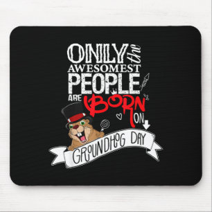 Punxsy Phils Groundhog Day 2 februari Verjaardag C Muismat