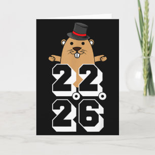 Punxsy Phils Schattige Groundhog Day 2 februari 20 Kaart