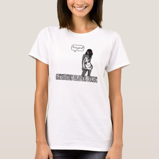 Punyeta. Wit T-shirt (Voorkant)