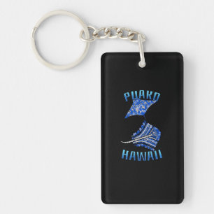Puoko Hawaii Vacation Tribal Stingray Sleutelhanger