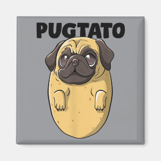 Puopen World Gameto Pug Liefhebber Pug Honden Cute Magneet