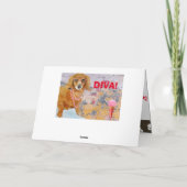 PUP BIRTHDAY PARTY WENSKAART KAART (Achterkant)