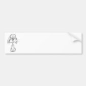 Pup! Bumpersticker (Voorkant)