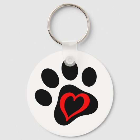Pup-cake de Service Dog Sleutelhanger (Voorkant)