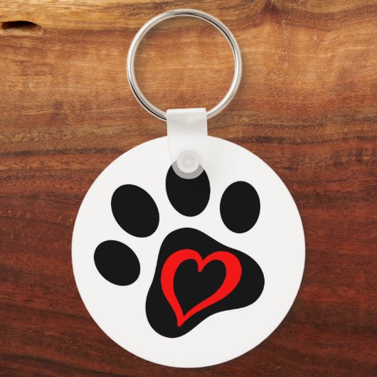 Pup-cake de Service Dog Sleutelhanger (Voorkant)