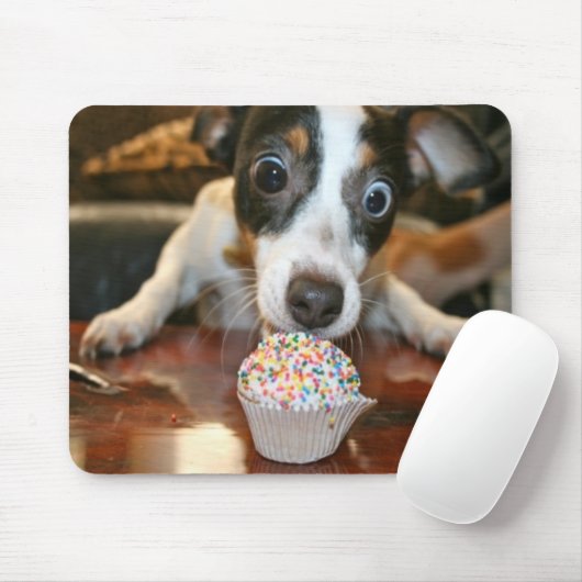 Pup Cake Mousepad Muismat (Met muis)