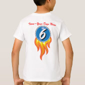 Pup Cup Classic_Team "Uw naam van hond" T-shirt (Achterkant)