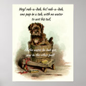 "Pup in a Pail" Poster (Voorkant)