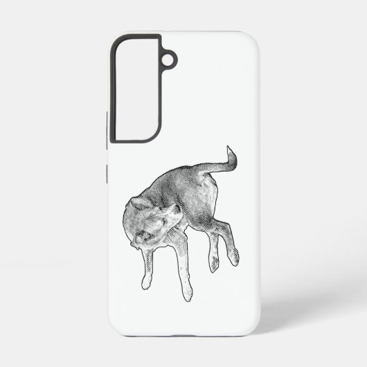 Pup Joy Hoes Samsung Galaxy Hoesje (Achterkant)