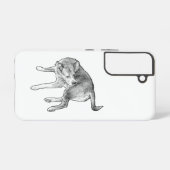 Pup Joy Hoes Samsung Galaxy Hoesje (Achterkant horizontaal)