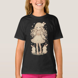 Pup Kawaii Bunny girl T-shirt