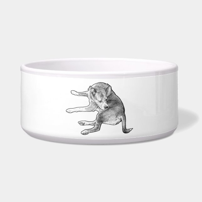 Pup Maaltijd Pret Voerbakje (Voorkant)
