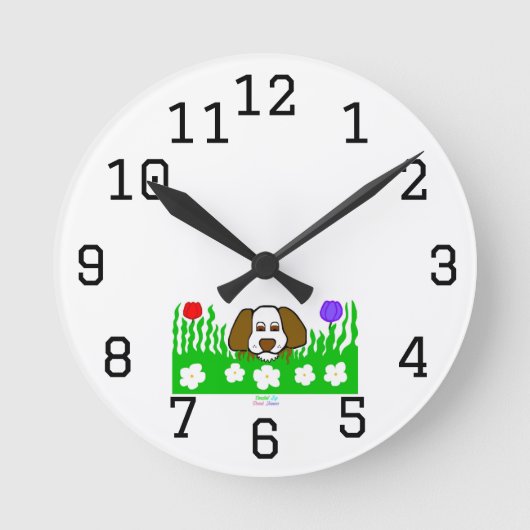 Pup N Play Acryl Wandklok (Voorkant)