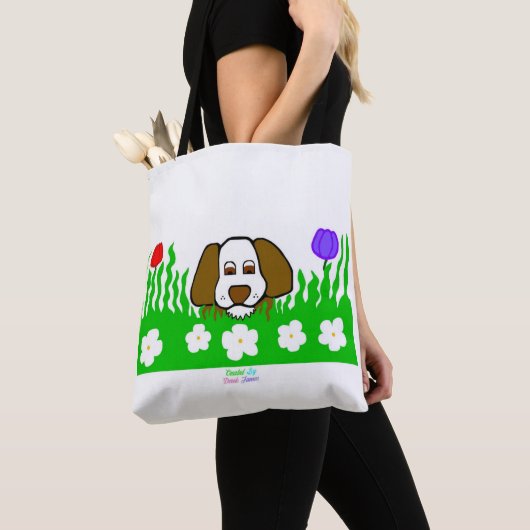 Pup N Play All-Over-Print Canvas tas (Dichtbij)