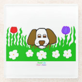 Pup N Play Glass Onderzetter (Voorkant)